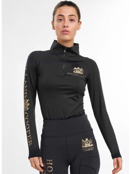 Holland Cooper Base Layer Slate Gold