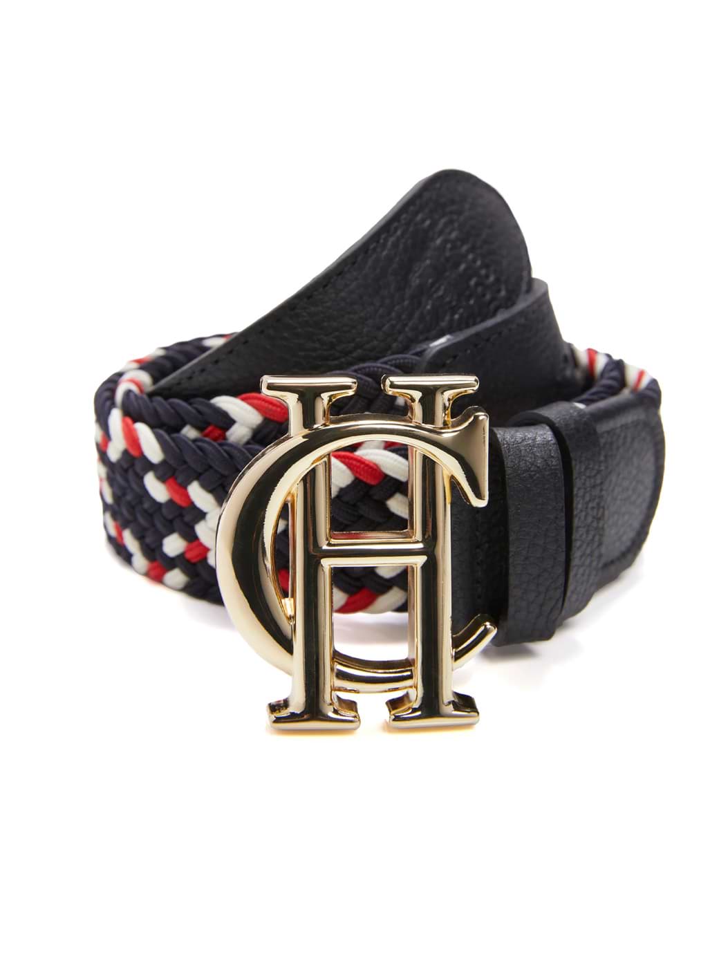 Holland Cooper HC Heritage Belt Tricolour Navy