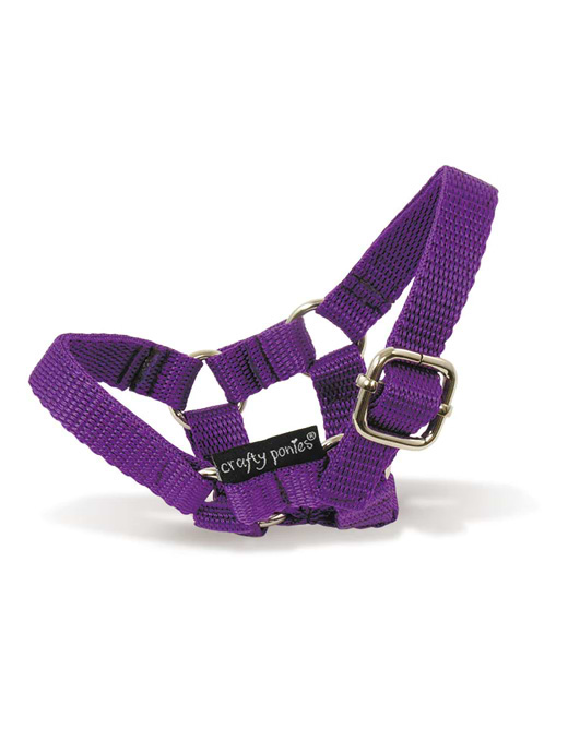 Crafty Ponies Head Collar Purple