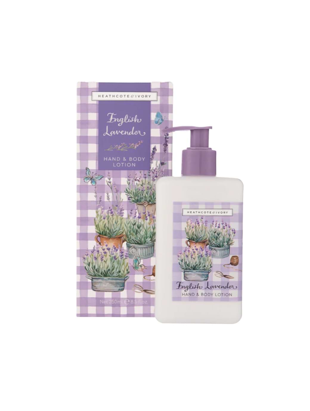 Heathcote & Ivory English Lavender Hand & Body Lotion 250ml
