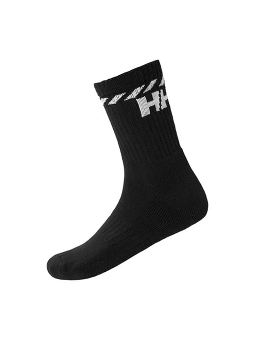 Helly Hansen Cotton Sport Sock 3 Pack Black