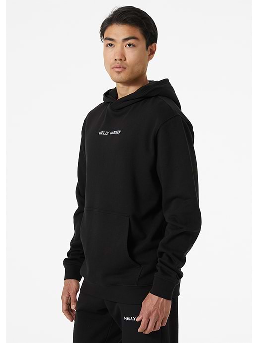 Helly Hansen Men's Core Graphic Sweat Hoodie Black
