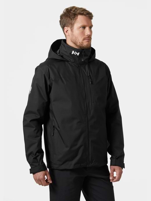 Helly Hansen Men's Crew Hooded Midlayer Jacket 2 Black