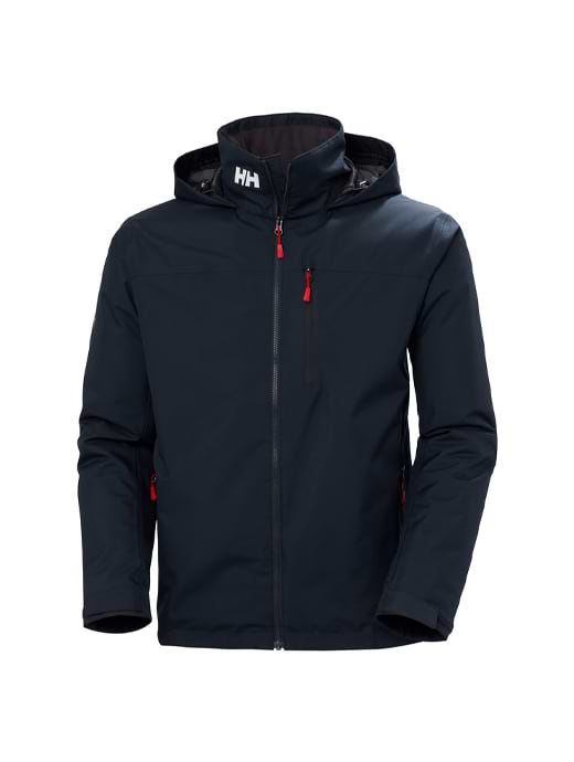 Helly Hansen Men's Crew Hooded Midlayer Jacket 2 Navy