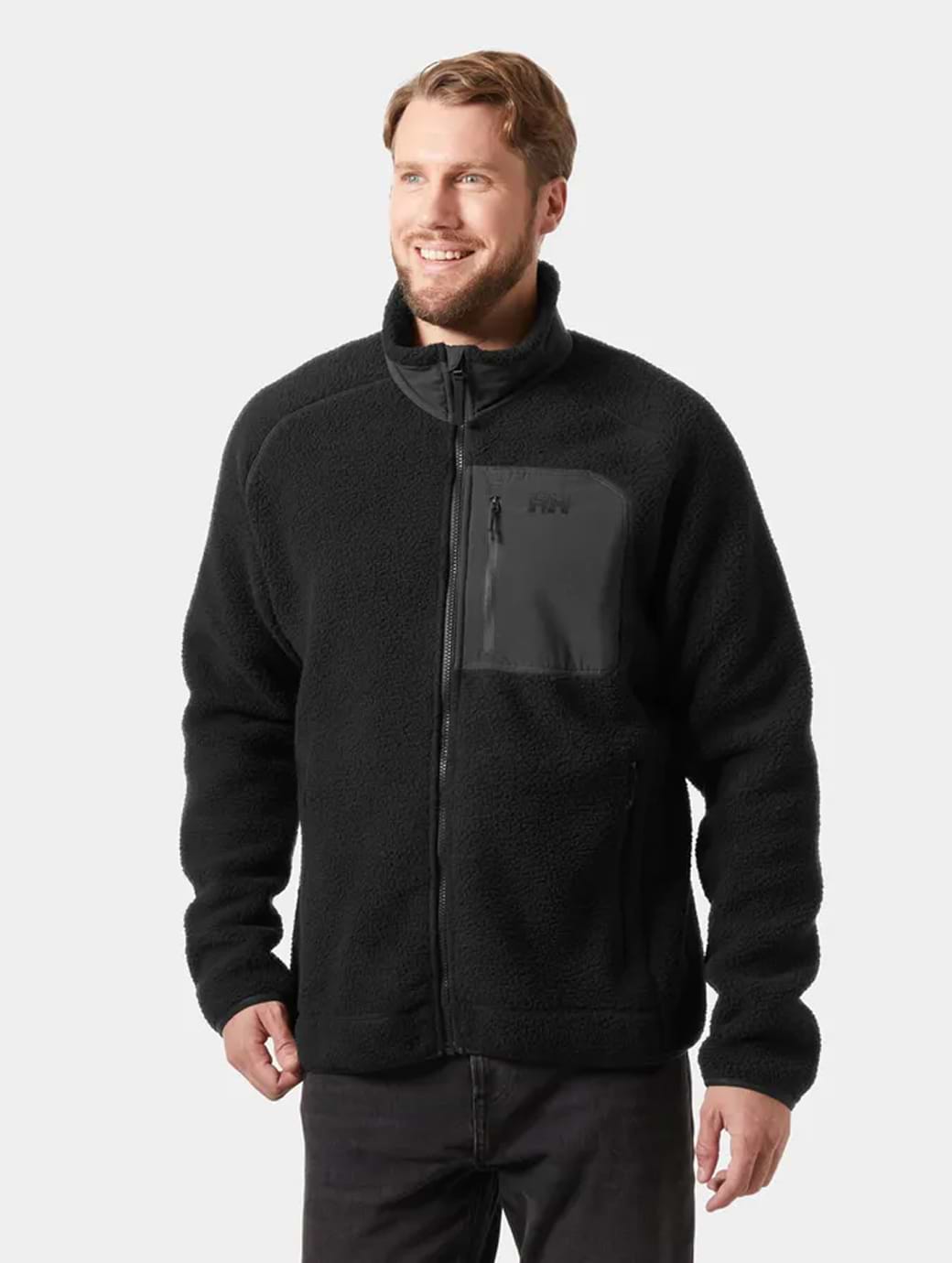 Helly Hansen Men's Panorama Pile Block Jacket Black