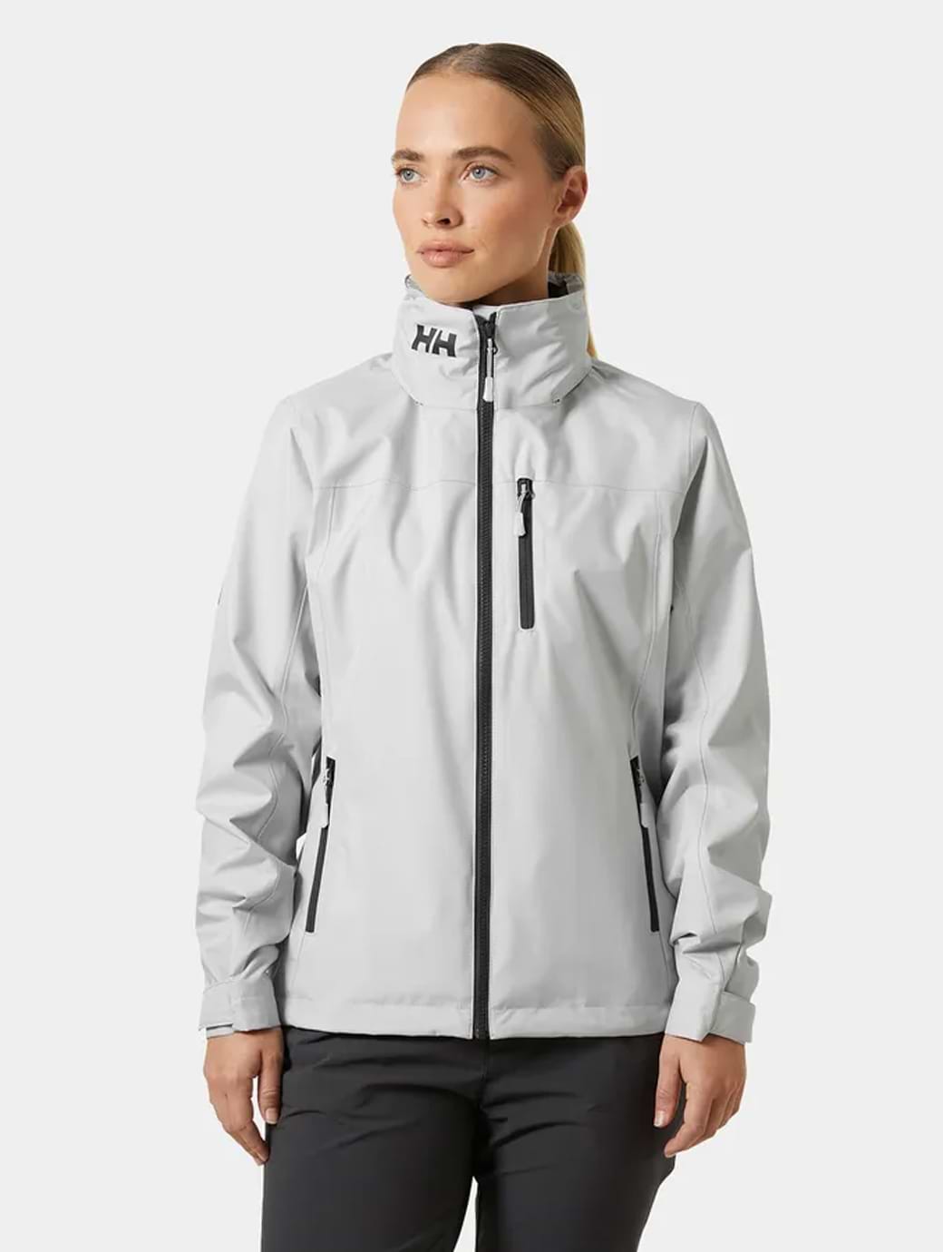 Helly Hansen Women's Crew Hooded Jacket 2.0 Grey Fog