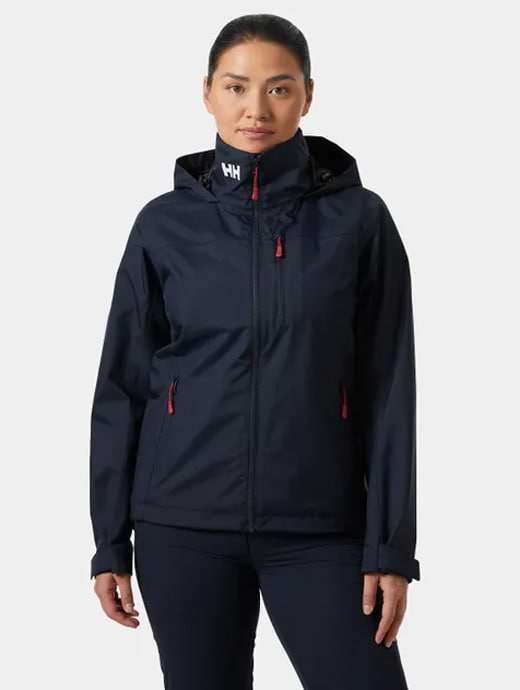 Helly Hansen Women's Crew Hooded Jacket 2.0 Navy