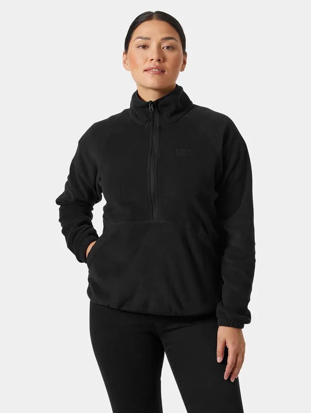 Helly Hansen Women's Rig Fleece Half-Zip Jacket Black