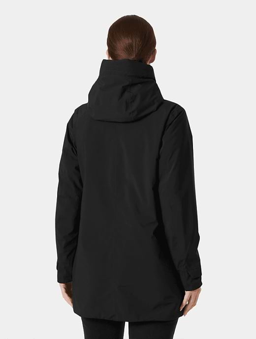 Helly Hansen Women's Victoria Insulated Mid Rain Jacket Black