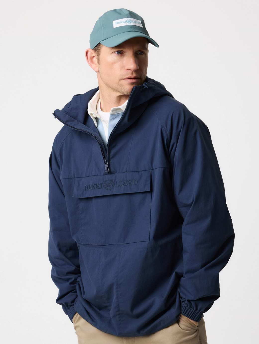 Henri-Lloyd Men's Viking Shore Smock Navy Blue