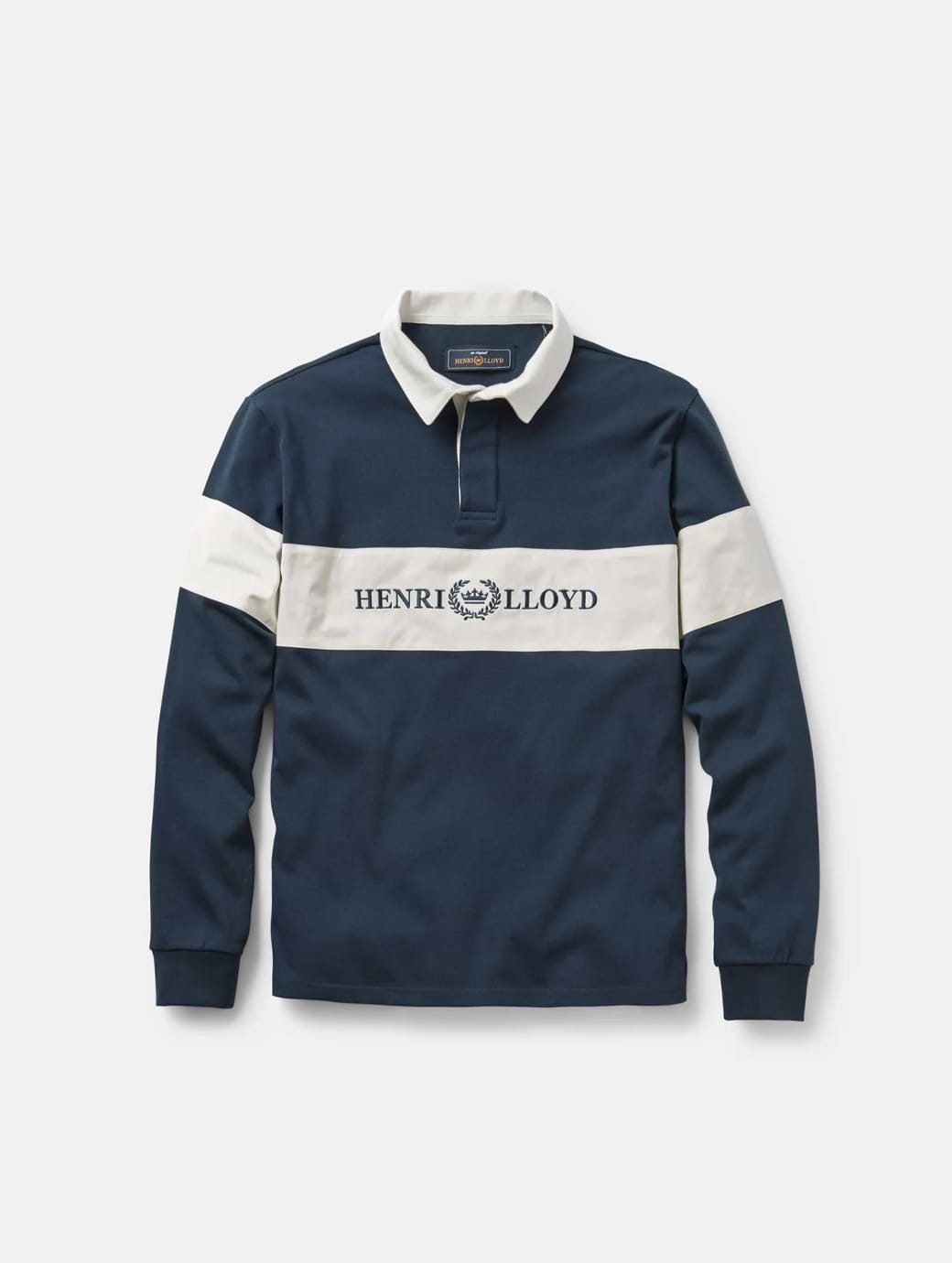 Henri-Lloyd Men's Voyager Rugby Shirt Navy Blue