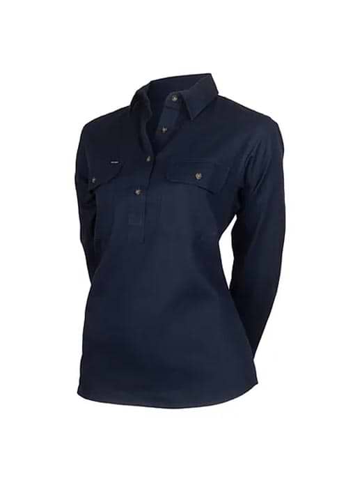 Hexby Women's Work Shirt Navy