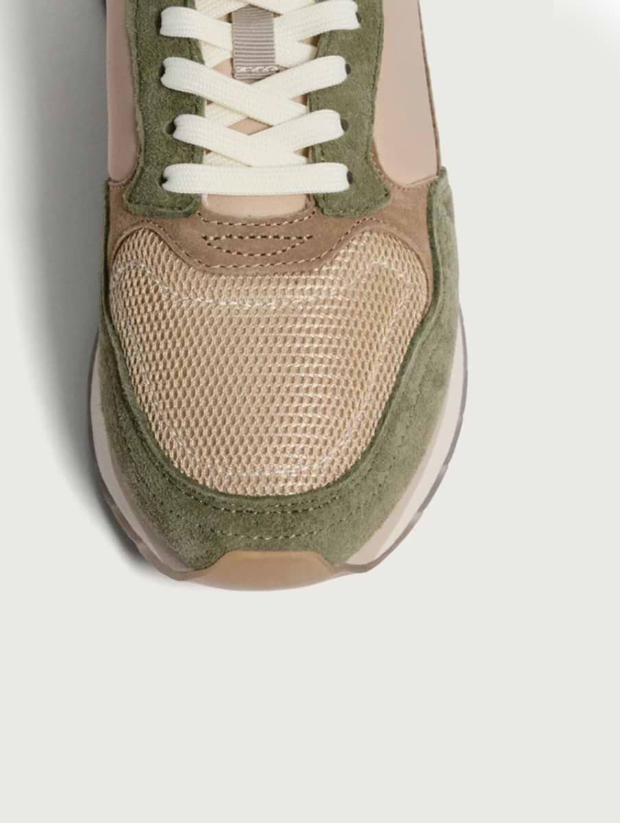Zapatillas HOFF GIRGA Estilo Retro, Combinación De Colores, Suela Serigrafiada Y Plantilla Memory Foam Extraíble