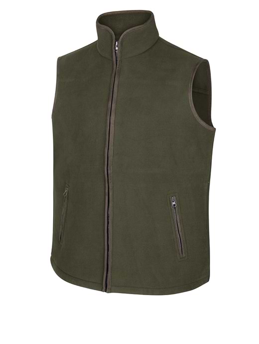 Hoggs Of Fife Men's Woodhall Fleece Gilet Green 