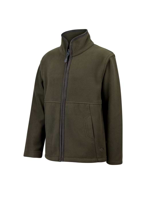 Hoggs Of Fife Woodhall Junior Fleece Jacket Green 