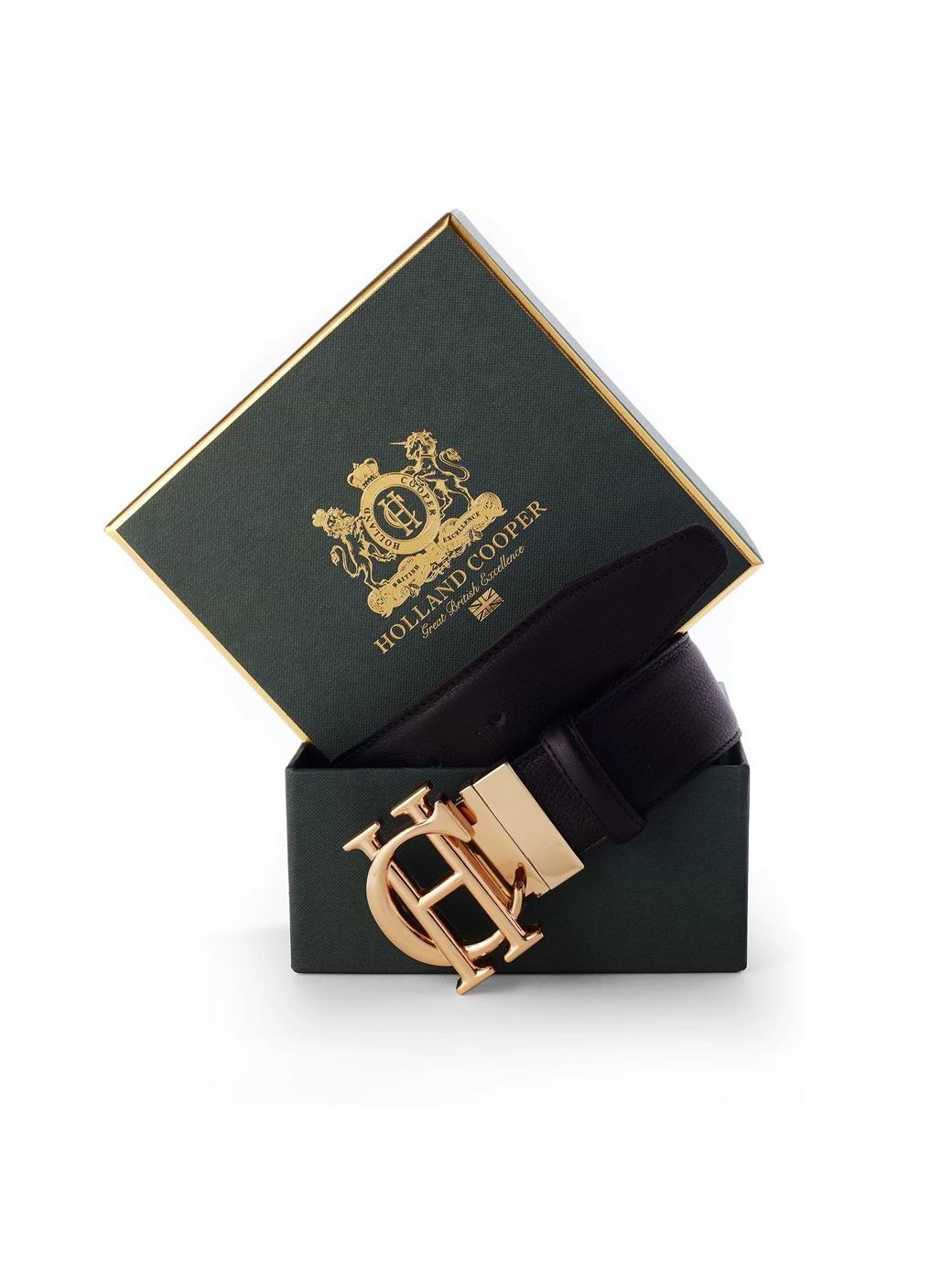 Holland Cooper HC Classic Belt Reversible Black Tan