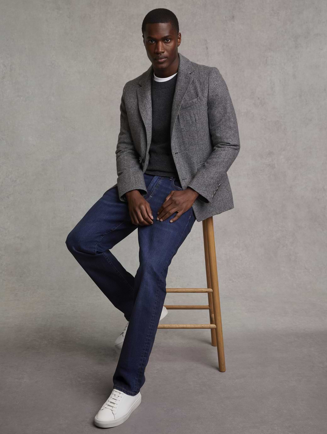 BIO wear Classic Jeans【Washed Indigo】 L Holland Cooper Men's Mens Classic Straight Jean Washed Indigo