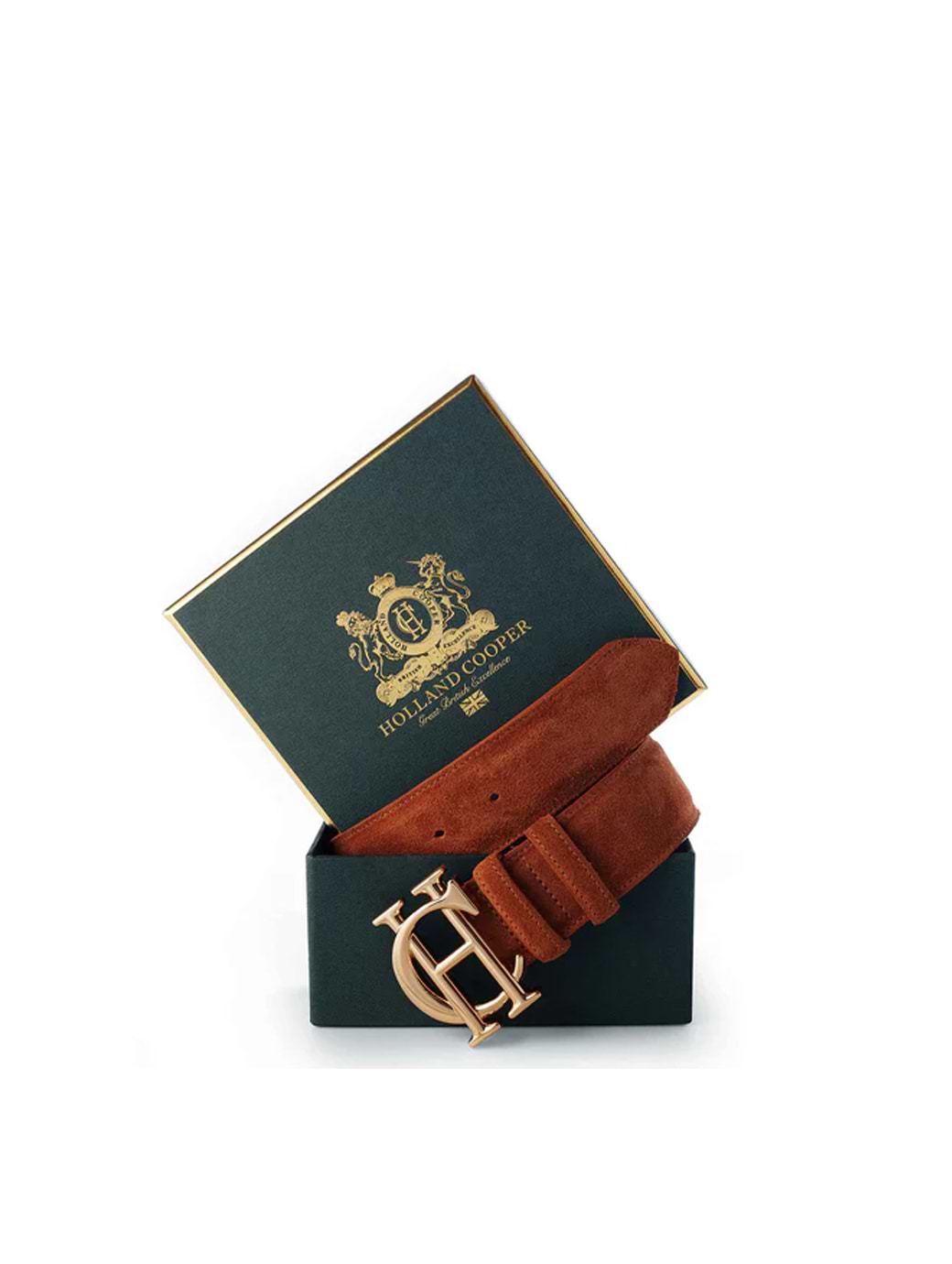 Holland Cooper Women's HC Classic Belt Suede Tan
