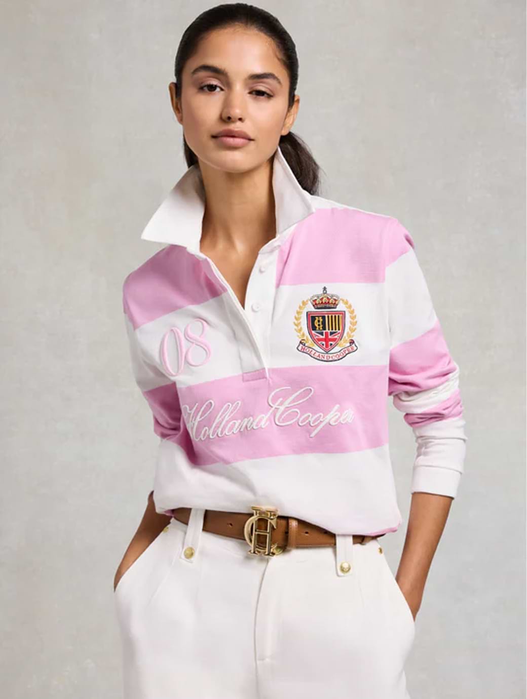 Holland Cooper Women's Rugby Shirt