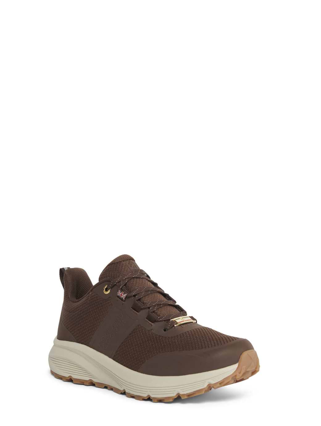 Holland Cooper Women's Burghley Waterproof Trainer Chestnut