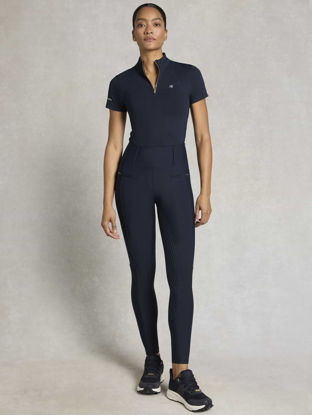 Holland Cooper Women's Chatsworth Training Breeches Ink Navy