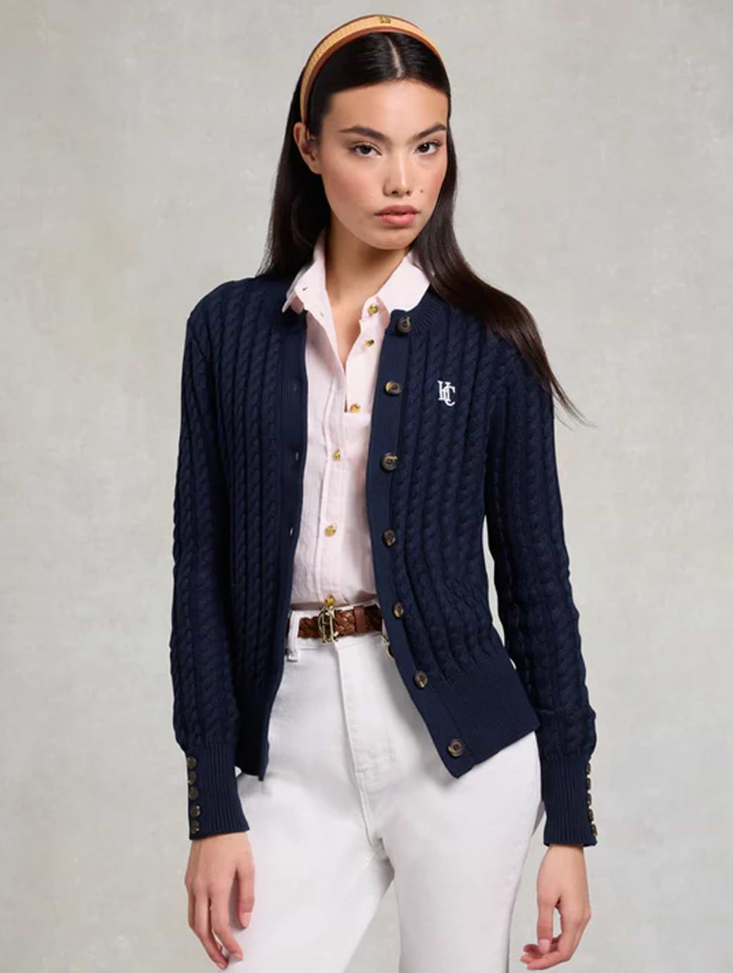 Holland Cooper Women's Cotswold Cardigan Ink Navy