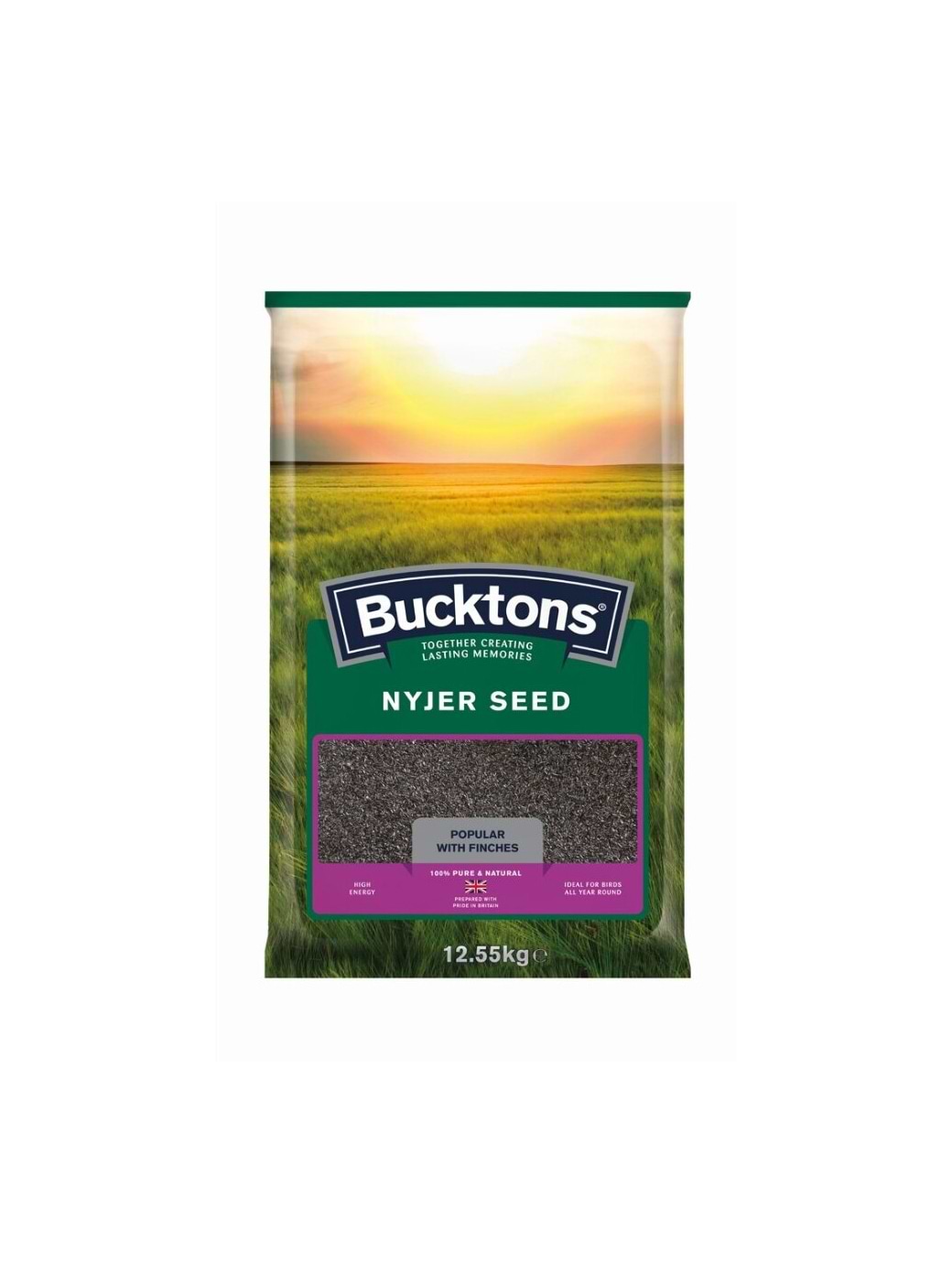 Honeyfields Nyjer Seeds Wild Bird Food 12.6KG
