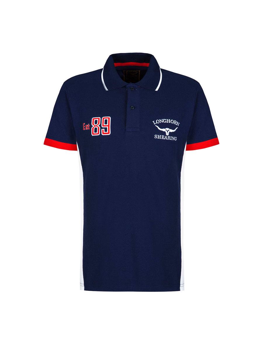 Horner Shearing Hereford Navy Polo Shirt