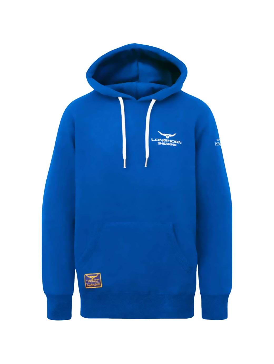 Horner Shearing Longhorn Signature Series Hoodie Cobalt