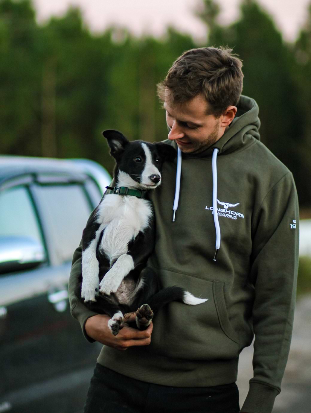 Horner Shearing Longhorn Signature Series Hoodie Khaki