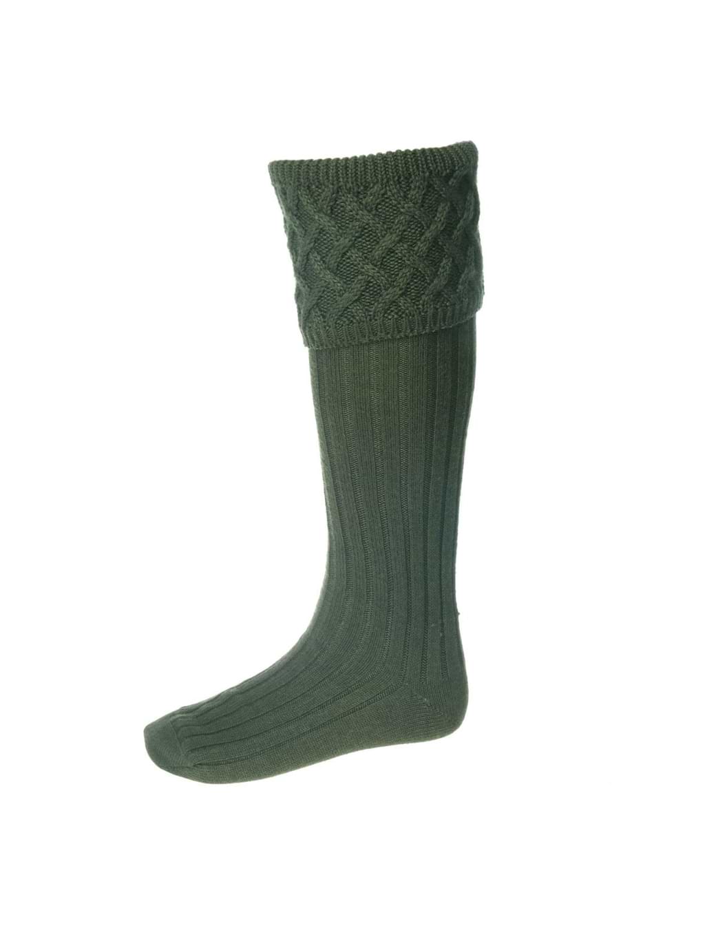 House of Cheviot Rannoch Socks Spruce