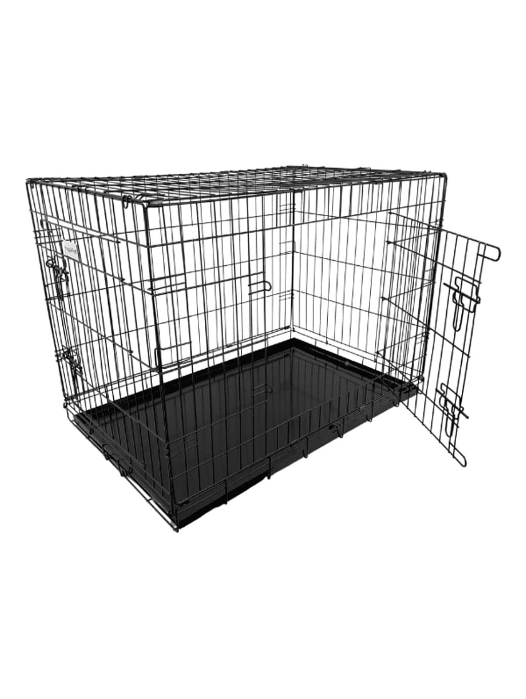 HugglePets Dog Crate Black