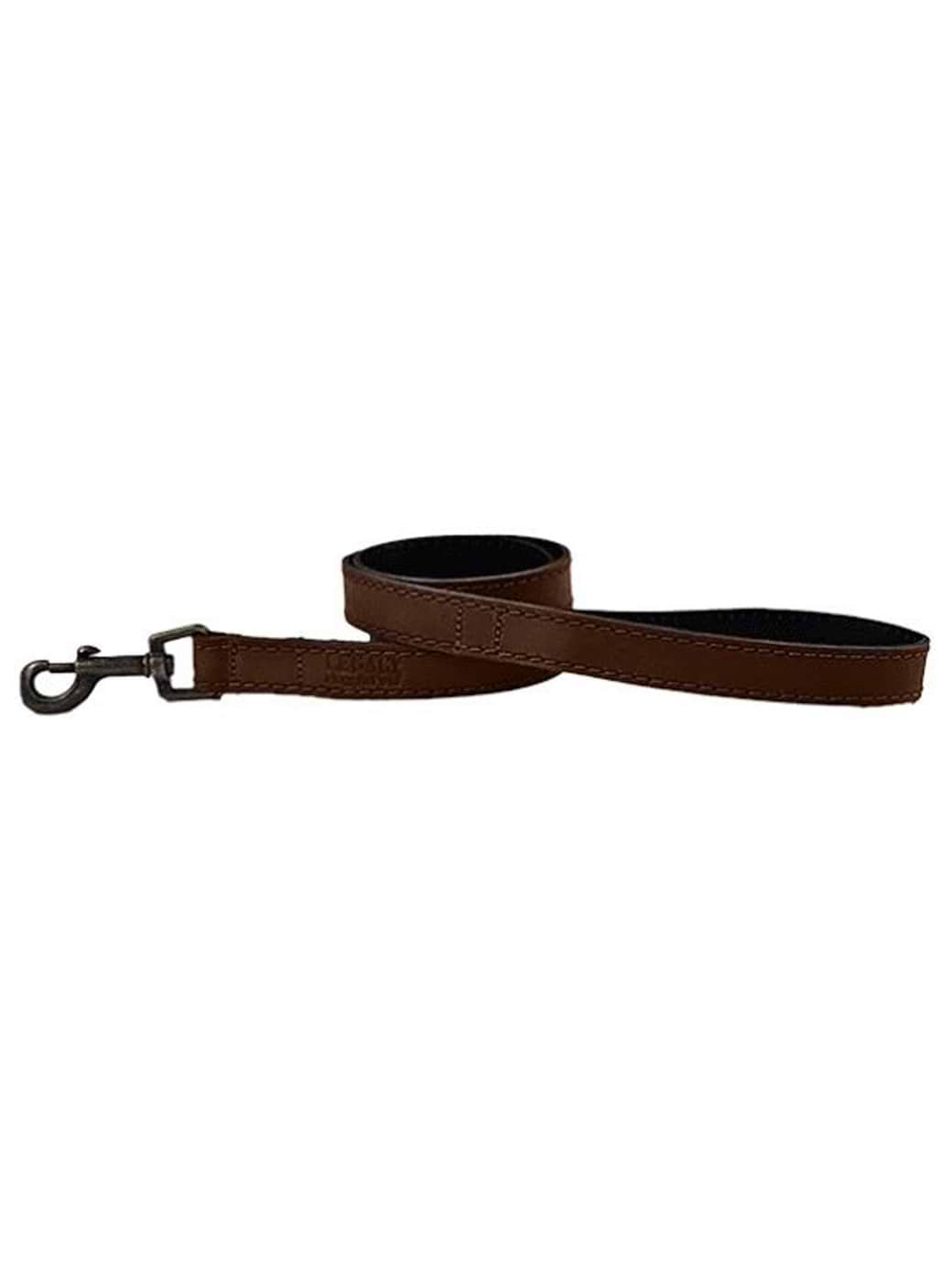 HugglePets Leather Dog Lead Tan