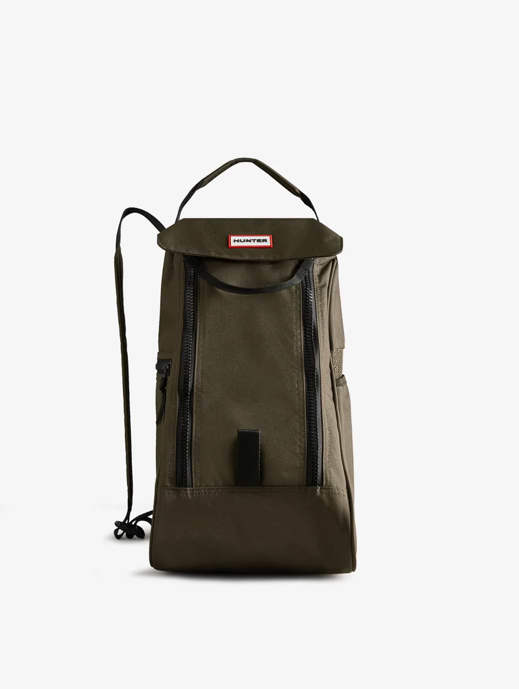 Hunter Barra Short Boot Bag Deep Lichen Green
