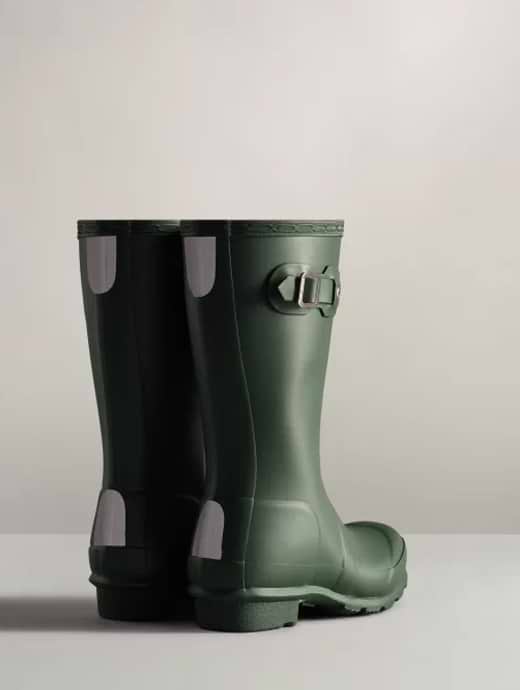 Hunter Big Kids Original Wellington Boots Hunter Green