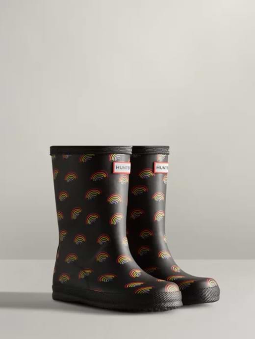 Rainbow hunter boots store