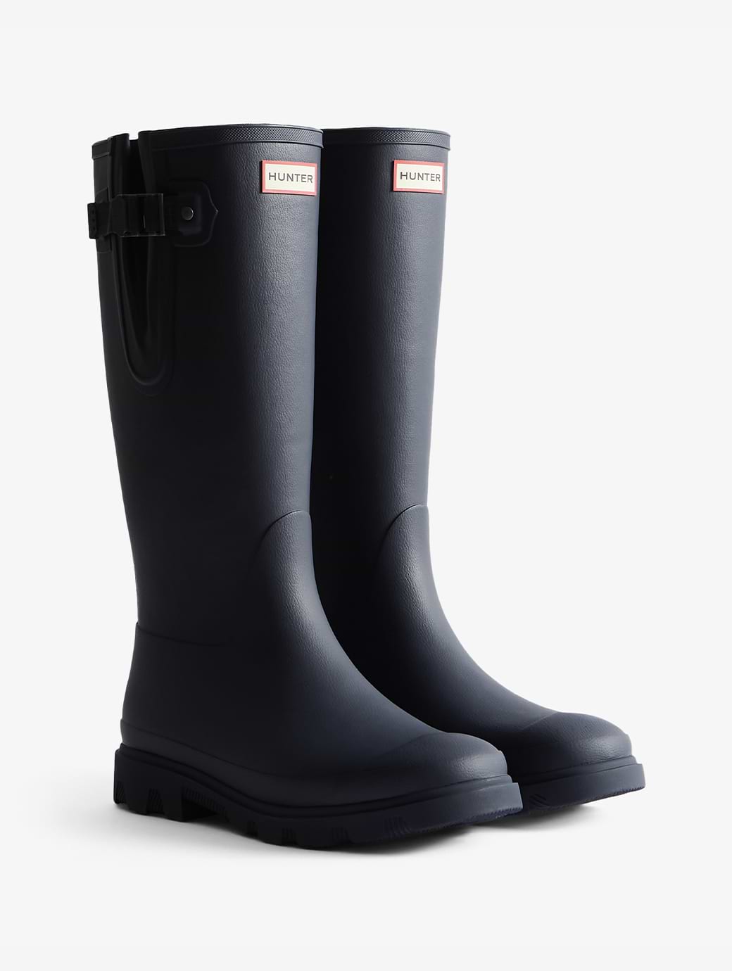 Hunter Men's Downpour Adjustable Boot Hunter Navy
