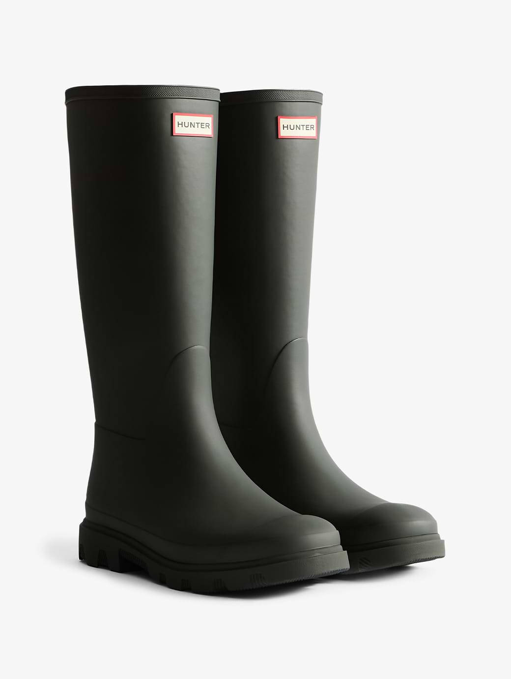 Hunter Men's Downpour Tall Boot Dark Olive