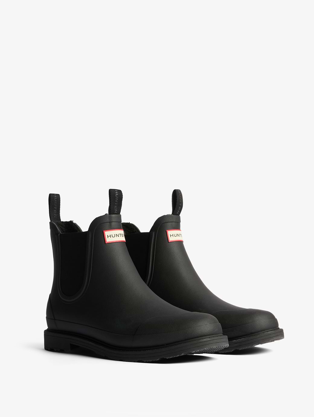 Hunter Men's Elements Chelsea Insulated Boot Black