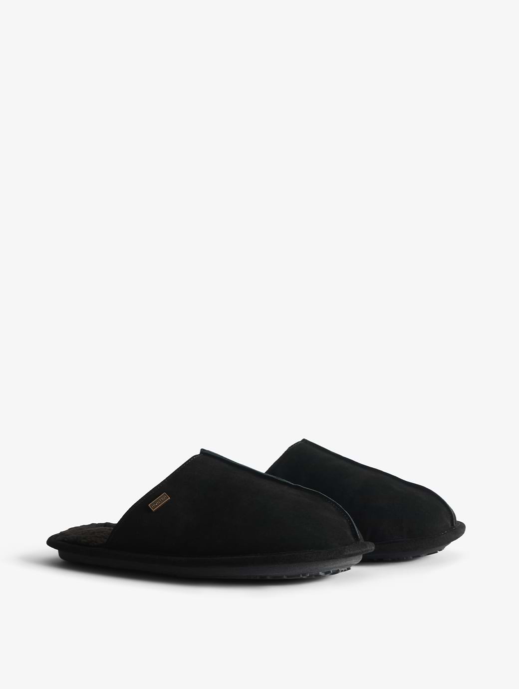 Hunter Men's Mule Slipper Black