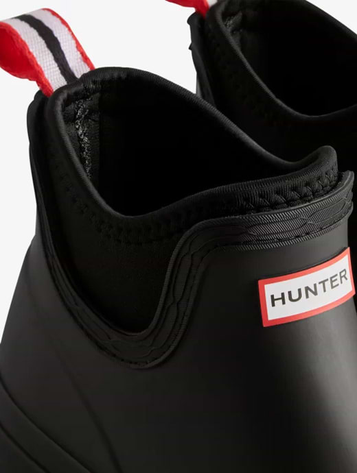 Hunter high heel chelsea boots top