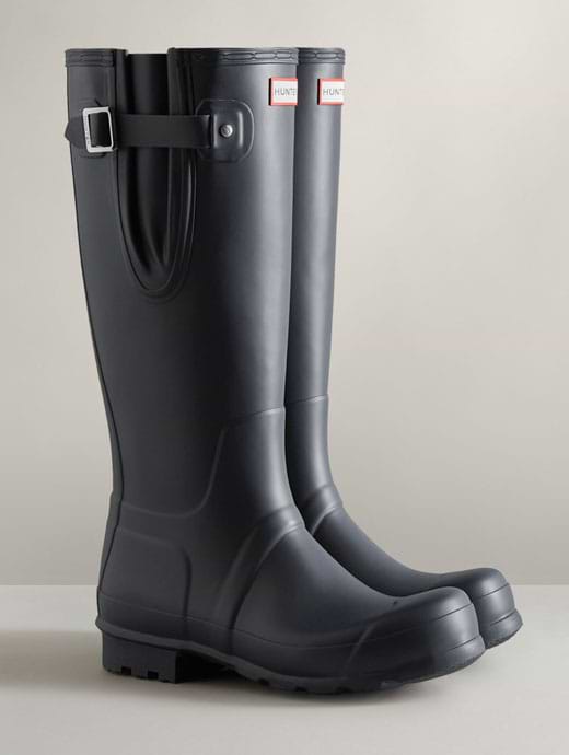 Hunter Men's Original Side Adjustable Boot Navy