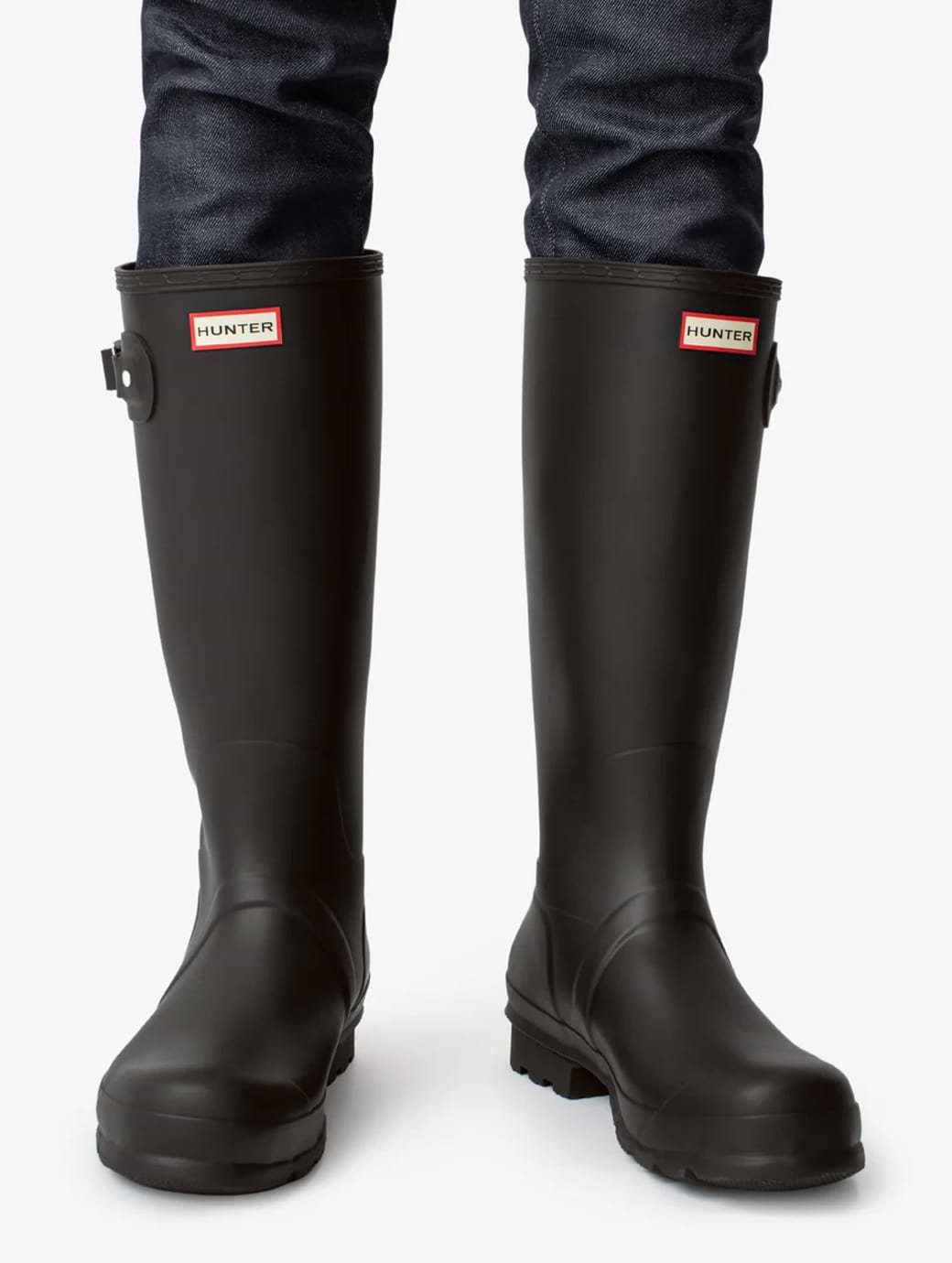 HUNTER ORIGINAL TALL BOOT ブラック Hunter Men's Original Tall Boot Black