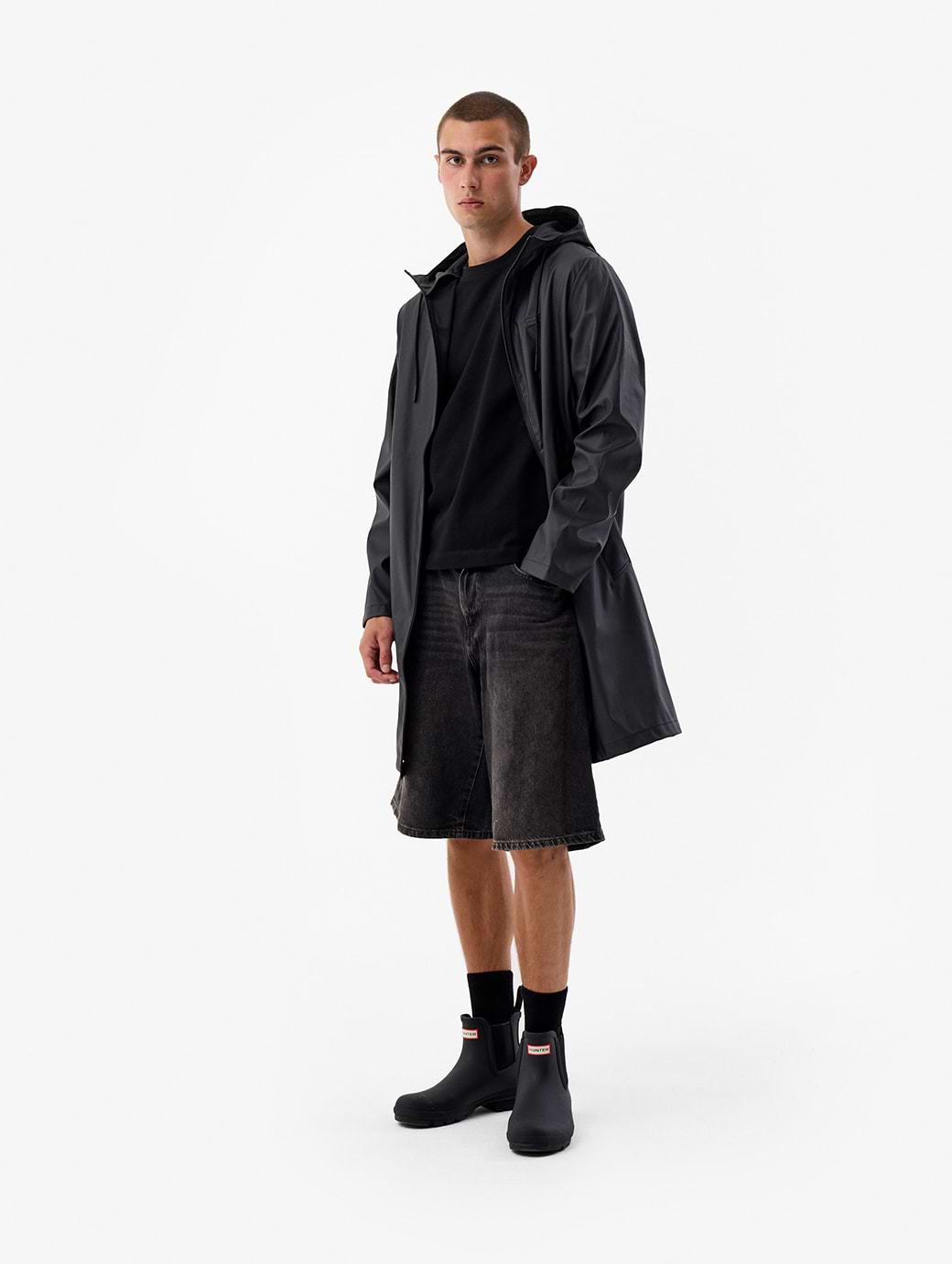 Hunter rain coat clearance