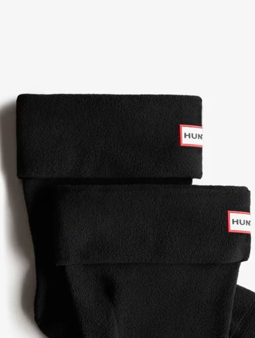 Hunter short welly socks black online