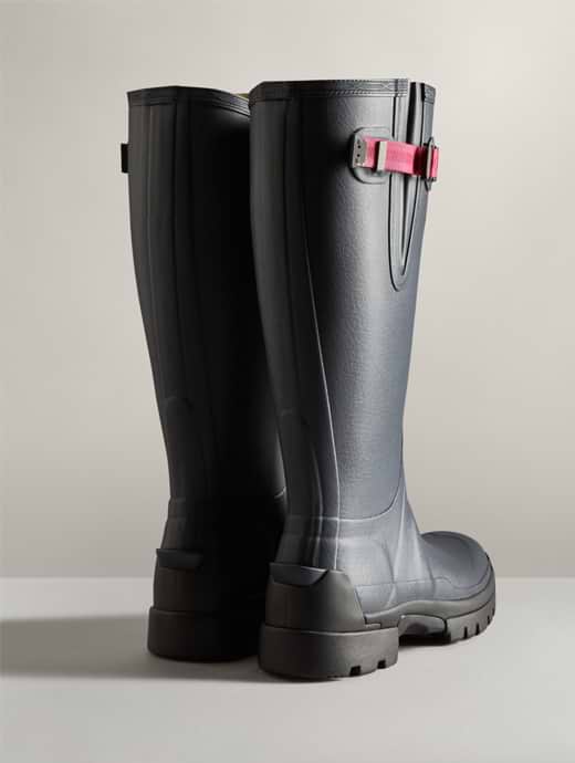 Hunter Women's Balmoral Side Adjustable Neo Tech Sole Boot Navy