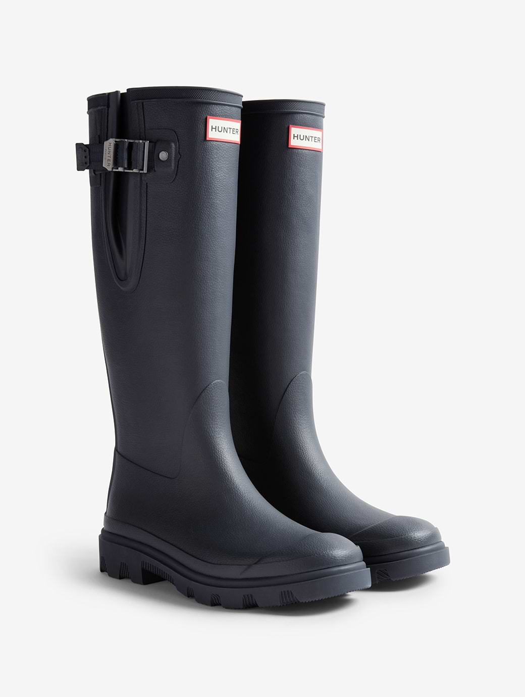 Hunter Women's Downpour Adjustable Boot Hunter Navy