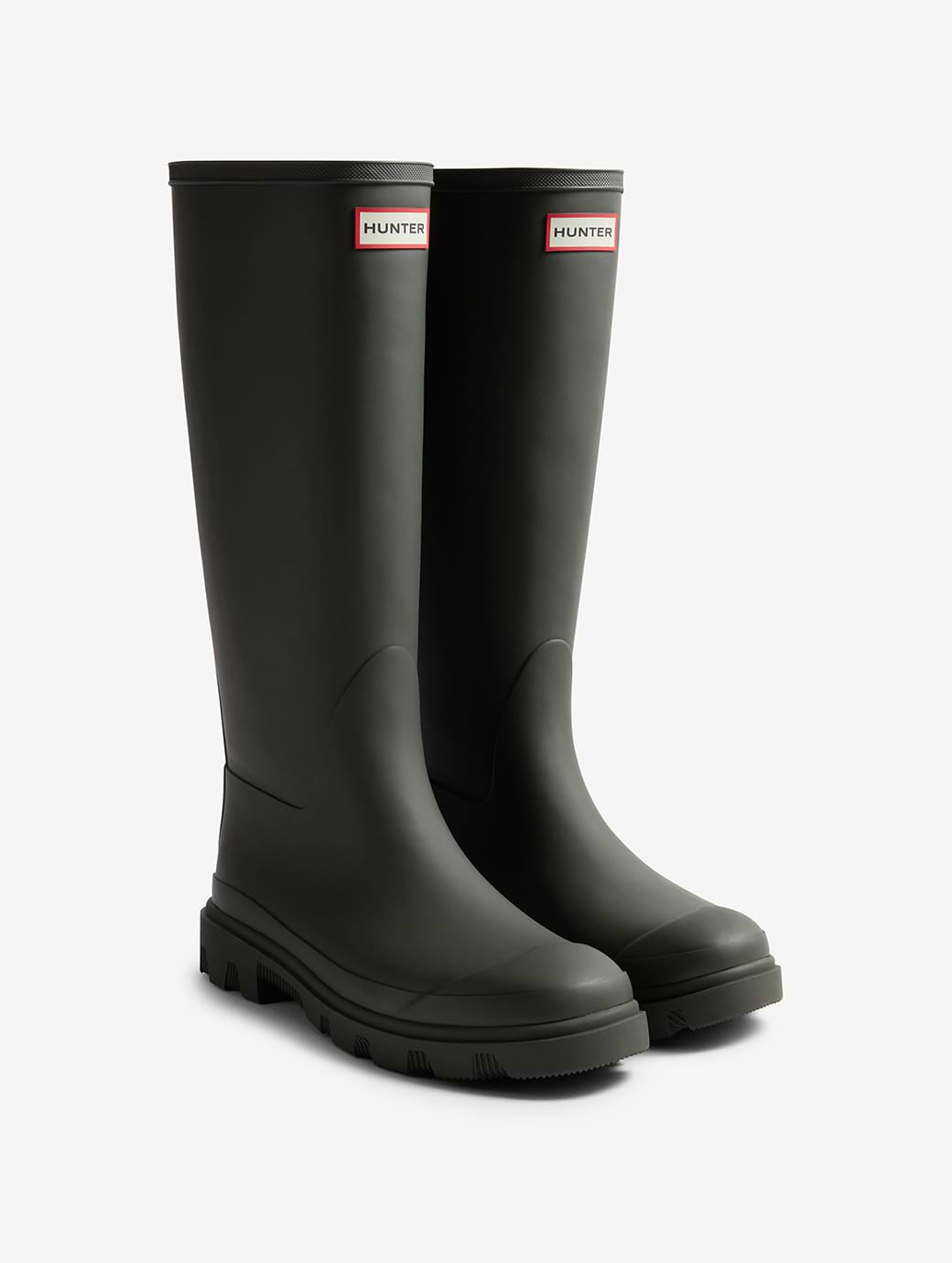 Hunter Women's Downpour Tall Boot Dark Olive