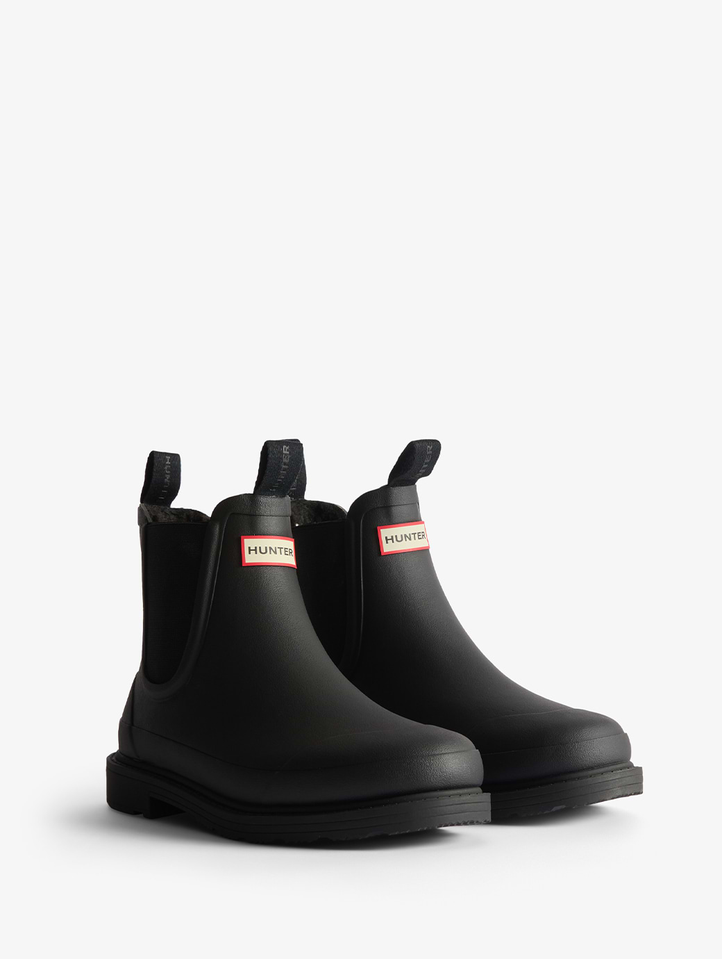 Hunter Women's Elements Chelsea Insulated Boot Black