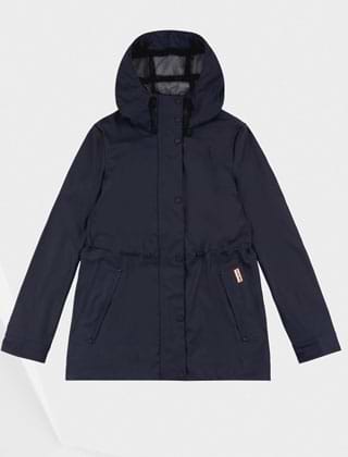 Hunter lightweight rubberised jacket shop